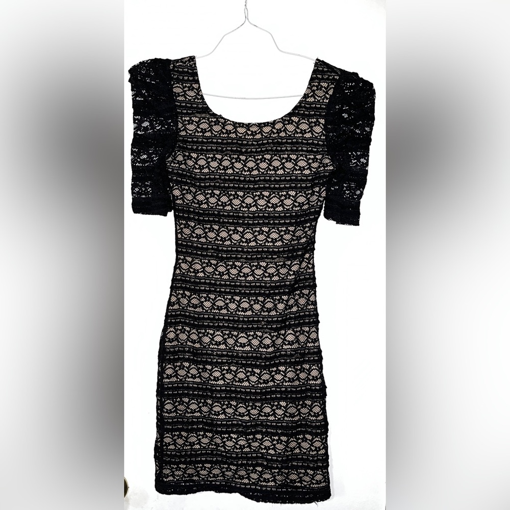 Liberty Love - Black - Lace - Short Dress